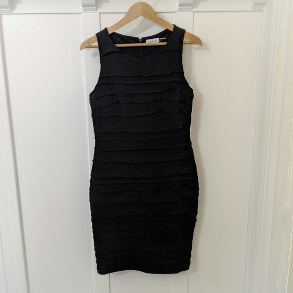 MOVING SALE✨CALVIN KLEIN NWT LBD Sleeveless Little Black Dress - Picture 3 of 8